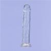 Addiction Crystal 9 Vertical Dong Clear Tpe W/ Bullet " Sex Toy Product Image 2