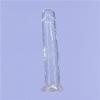 Addiction Crystal 9 Vertical Dong Clear Tpe W/ Bullet " Sex Toy Product Image 3