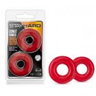 Stay Hard Donut Rings Red Oversized Sex Toy Product