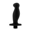 Anal Adventures Platinum Silicone Vibrating Prostate Massager 02 Black Sex Toy Product Image 2