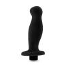 Anal Adventures Platinum Silicone Vibrating Prostate Massager 02 Black Sex Toy Product Image 3