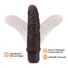 Dr. Skin Silicone Dr. Robert 7 In Vibrating Dildo Brown Sex Toy Product Image 4