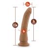 Dr Skin Silicone Dr Noah 8in Dildo Mocha Sex Toy Product Image 3