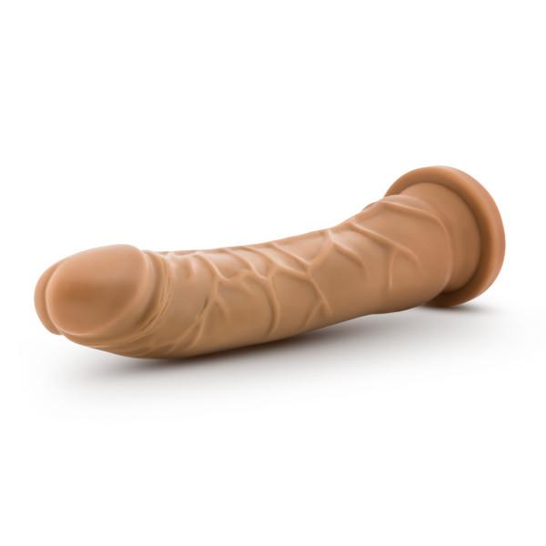 Dr Skin Silicone Dr Noah 8in Dildo Mocha Sex Toy Product