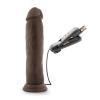 Dr. Skin Dr. Throb 9.5 inches Vibrating Cock Suction Cup Brown Sex Toy Product Image 4