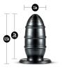 Jet Fuc Plug Carbon Black Metallic Sex Toy Product Image 2