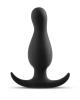 Anal Adventures Platinum Curve Plug Black Sex Toy Product Image 2