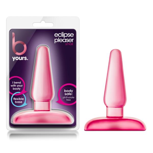 B Yours Eclipse Pleaser Small Butt Plug Pink Sex Toy Product
