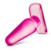 B Yours Eclipse Anal Pleaser Medium Butt Plug Pink Sex Toy Product Image 2