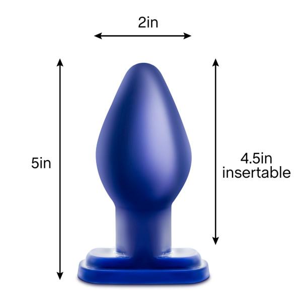 Performance 02 Butt Plug Blue Sex Toy Product