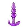 B Yours Triple Bead Anal Plug Purple Sex Toy Product Image 3