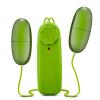 Double Pop Eggs Lime Green Vibrating Bullets Sex Toy Product Image 1