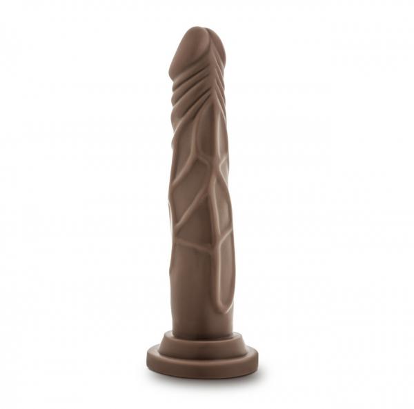 Dr. Skin Silicone Dr. Carter 7 In Chocolate Sex Toy Product