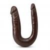 Dr. Skin Mini Double Dong Chocolate Sex Toy Product Image 2