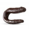 Dr. Skin Mini Double Dong Chocolate Sex Toy Product Image 4