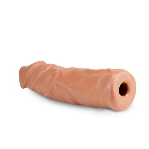 Lock On 8in Realistic Lock On Dildo Mocha Sex Toy Product