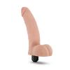 X5 Vibrating Basic 5 Dong with Balls Beige Sex Toy Product Image 2