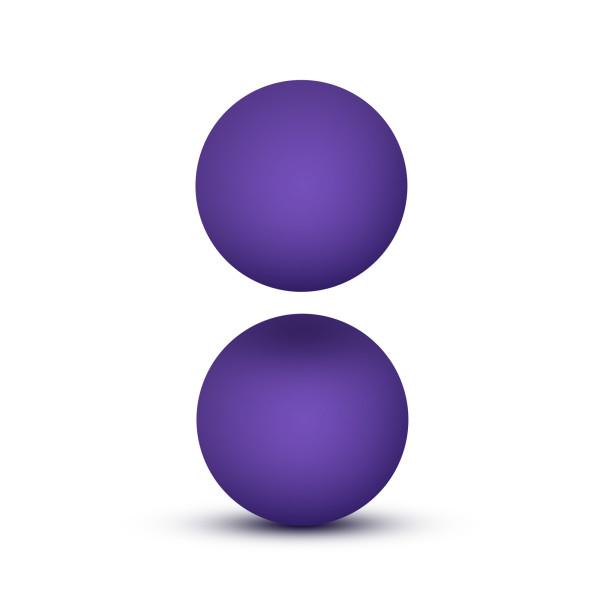 Luxe Double O Beginner Kegel Balls Purple Sex Toy Product