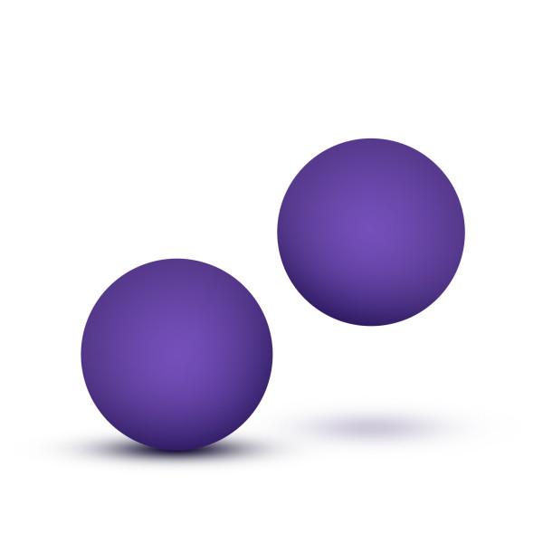 Luxe Double O Beginner Kegel Balls Purple Sex Toy Product