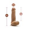 Dr. Skin Dr. Paul 7.25in Dildo W/ Balls Tan Sex Toy Product Image 3