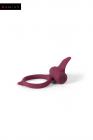 Bcharmed Classic Vibrating Cock Ring Merlot Purple Sex Toy Product