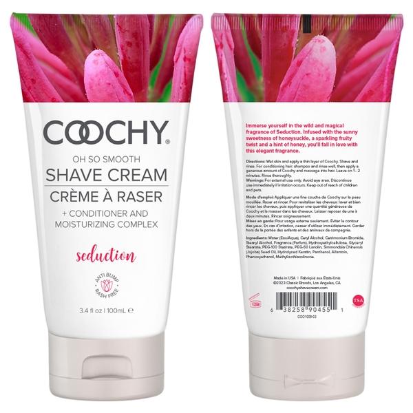 Coochy Shave Cream Seduction 3.4 Oz Sex Toy Product