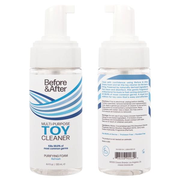 Before & After Toy Cleaner Foaming 4.4oz Sex Toy Product
