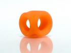 Rascal The Brawn Cock Cage Glow Orange Sex Toy Product
