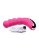 Gossip Silicone Beaded G-spot Rechargeable Vibrator Magenta Sex Toy Product Image 3