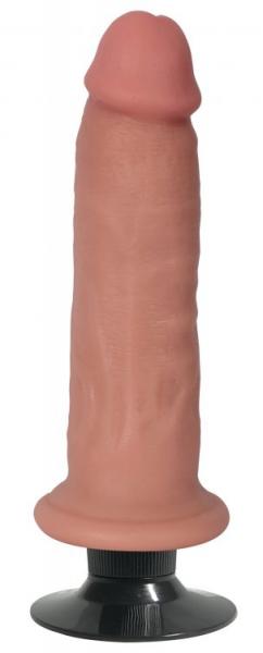 Jock Bareskin 7in Vibrating Vanilla Dildo Sex Toy Product