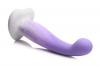 Simply Sweet Slim G-spot Silicone Dildo Purple/white Sex Toy Product Image 4