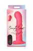 Simply Sweet Vibrating Ribbed Silicone Dildo W/ Remote Sex Toy Product Image 2