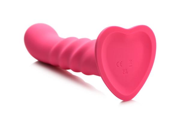 Simply Sweet Vibrating Ribbed Silicone Dildo W/ Remote Sex Toy Product