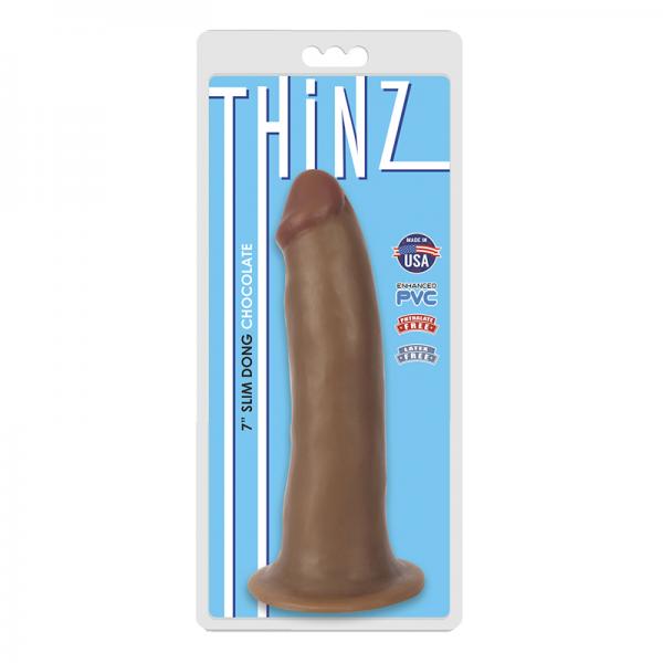 Thinz Slim Dong 7in Chocolate Sex Toy Product