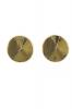 Pasties Round Metallic Mirror Gold Sex Toy Product Image 2