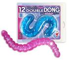 12in Double Dong W Bendable Spine Lav.
