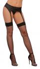 Back Seam Thigh High Diamond Black O/S Sex Toy Product