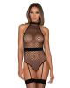 Fence Net Garter Teddy Black O/s Sex Toy Product Image 1