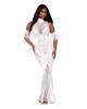 Bodystocking Gown White O/s Sex Toy Product Image 1