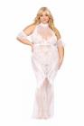 Bodystocking Gown White Q/s Sex Toy Product