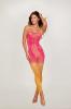 Two-tone Ombre Seamless Bodystocking Watermelon/mimosa O/s Sex Toy Product Image 2