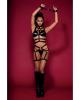 Bra Garter Belt & Restraints Black O/s Sex Toy Product Image 1