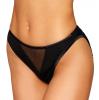 Heart Back Panty W/ Fringe Black Large Sex Toy Product Image 2