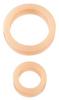 Platinum Silicone C Ring White