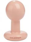 Round Butt Plug Small White