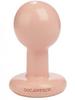 Round Butt Plug Small White