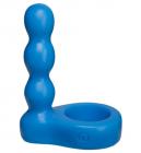 The Double Dip 2 Silicone Dual Penetration C Ring Blue Sex Toy Product