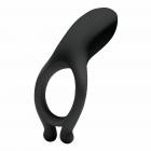 Optimale Rechargeable Vibrating C-Ring Black Sex Toy Product