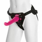 Vac U Lock Platinum The Beauty Attachment With Supreme Harness Set Silicone Pink 7 Inch Sex Toy Product