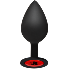 Kink Signature Plug 3.75 inches Black Sex Toy Product